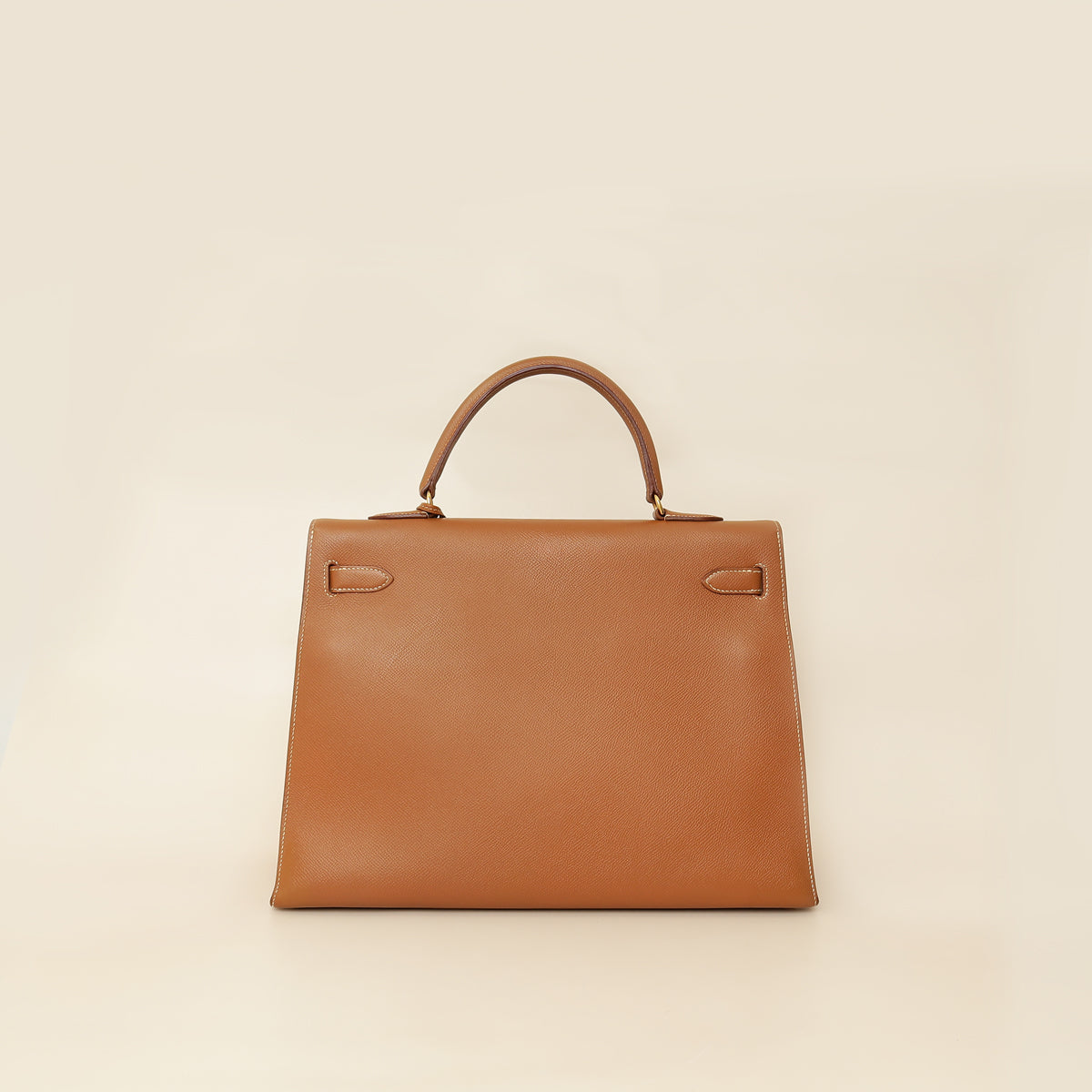 Hermes Gold Sellier Kelly 35 Bag