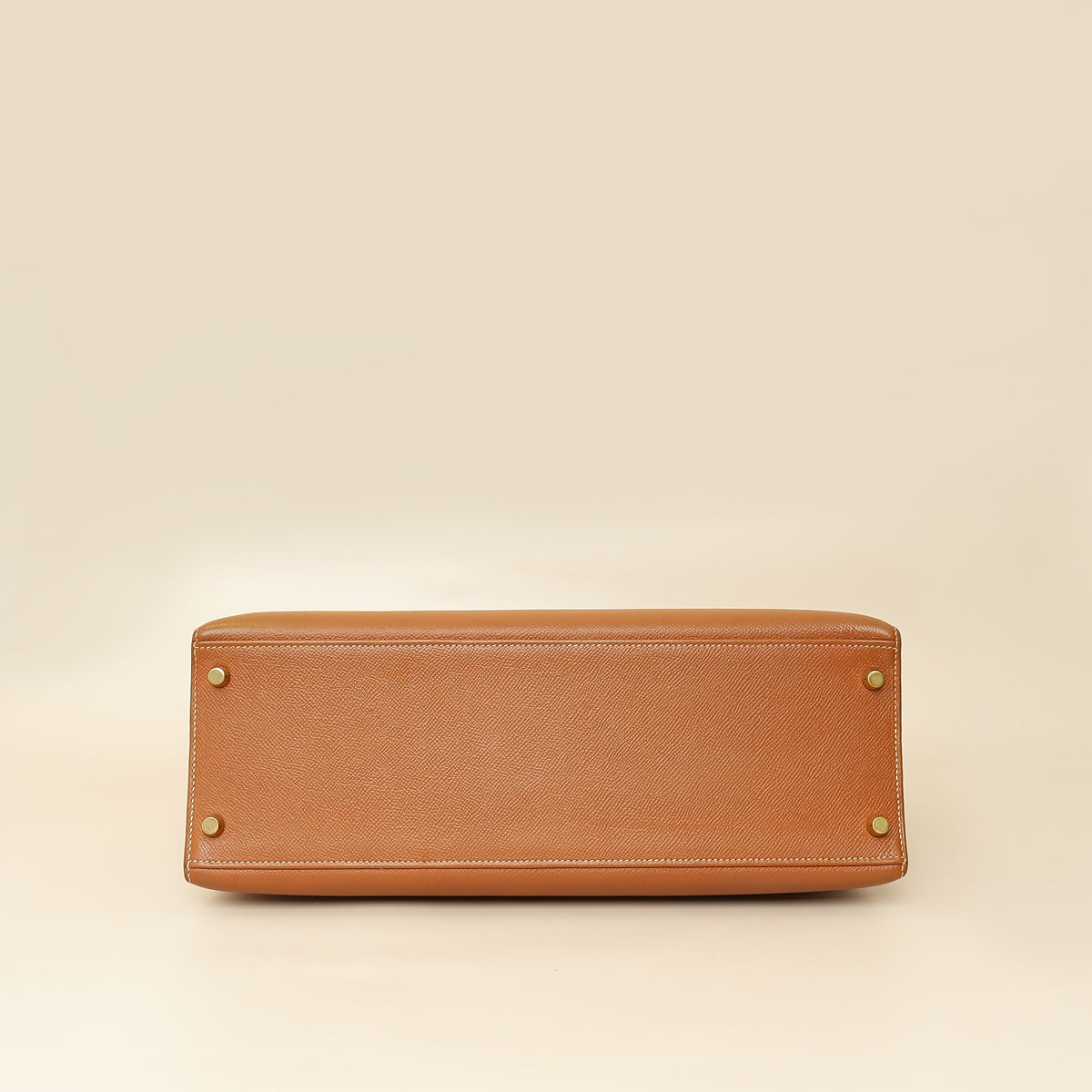 Hermes Gold Sellier Kelly 35 Bag