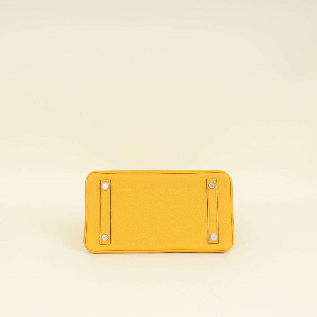 Hermes Jaune Ambre Birkin 25 Bag