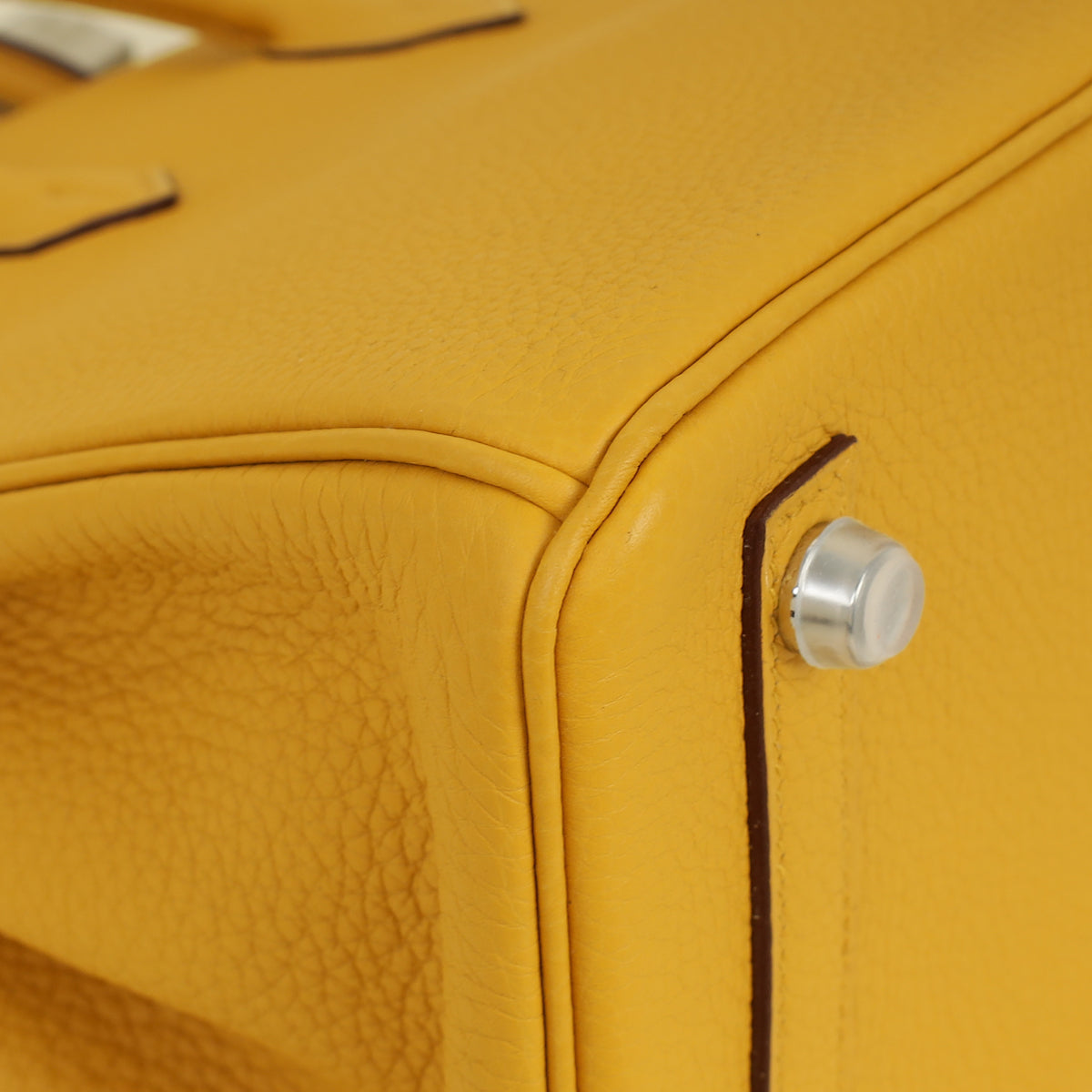 Hermes Jaune Ambre Birkin 25 Bag