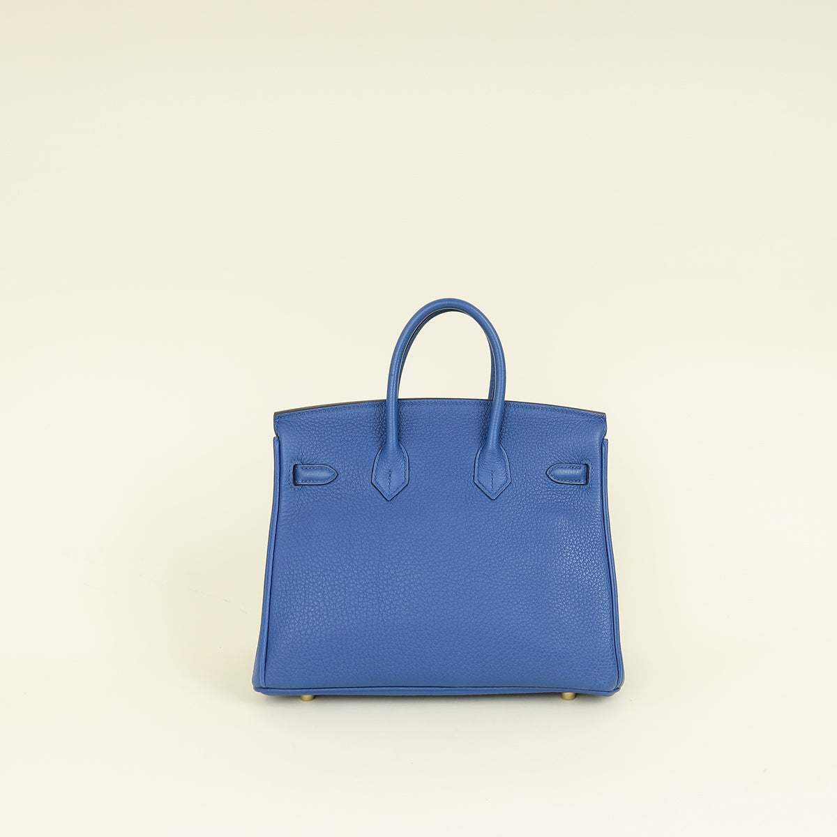 Hermes Bleu France Retourne Birkin 25 Bag