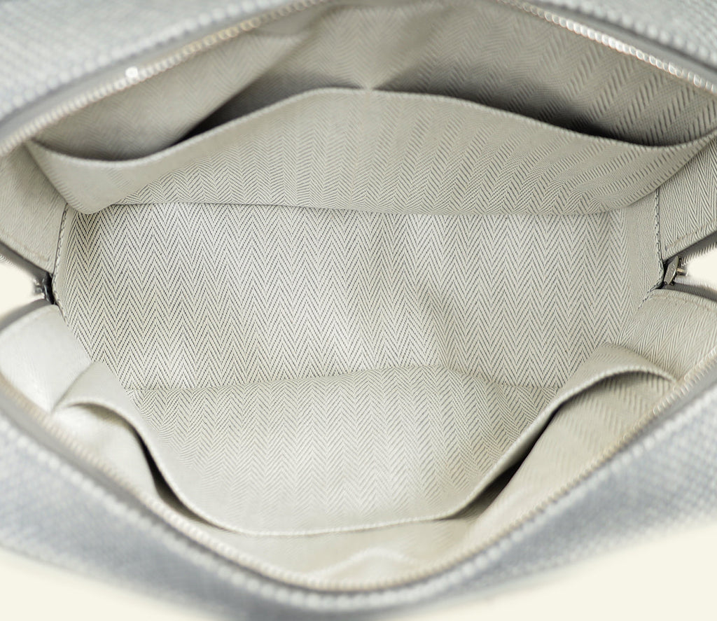 Hermes Gris Chapitre H Cavalier Case, Small Model