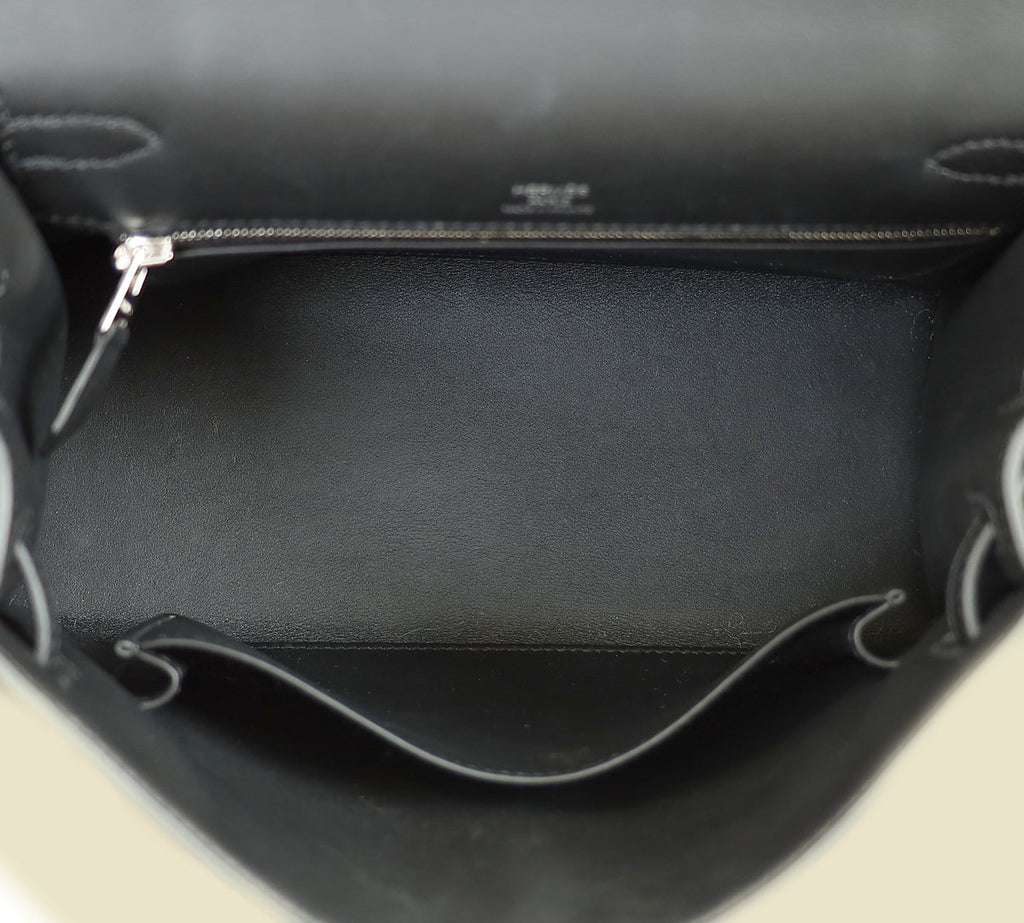 Hermes Bicolor Kelly 25 Sellier Quadrille Bag