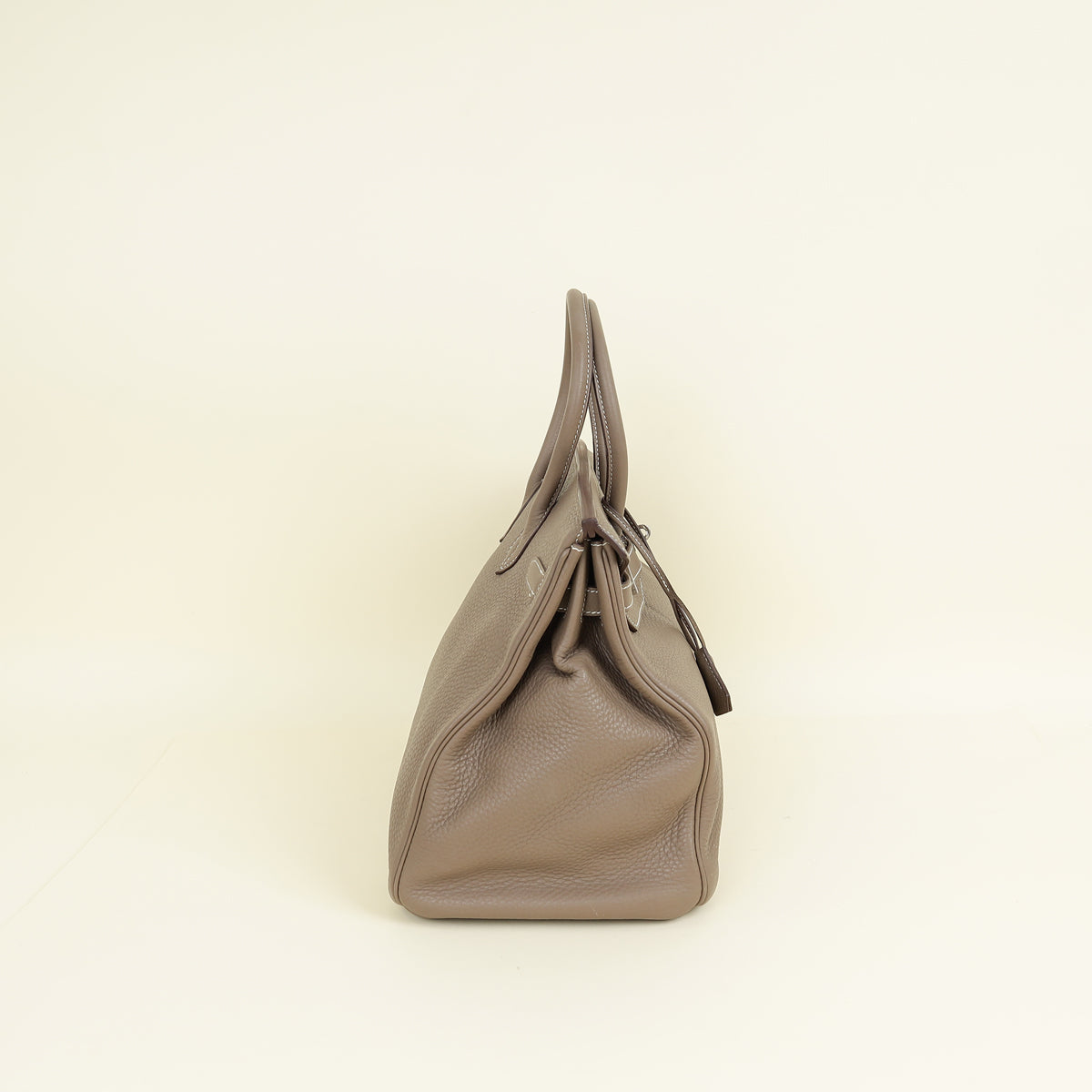 Hermes Etoupe Retourne Birkin 35 Bag