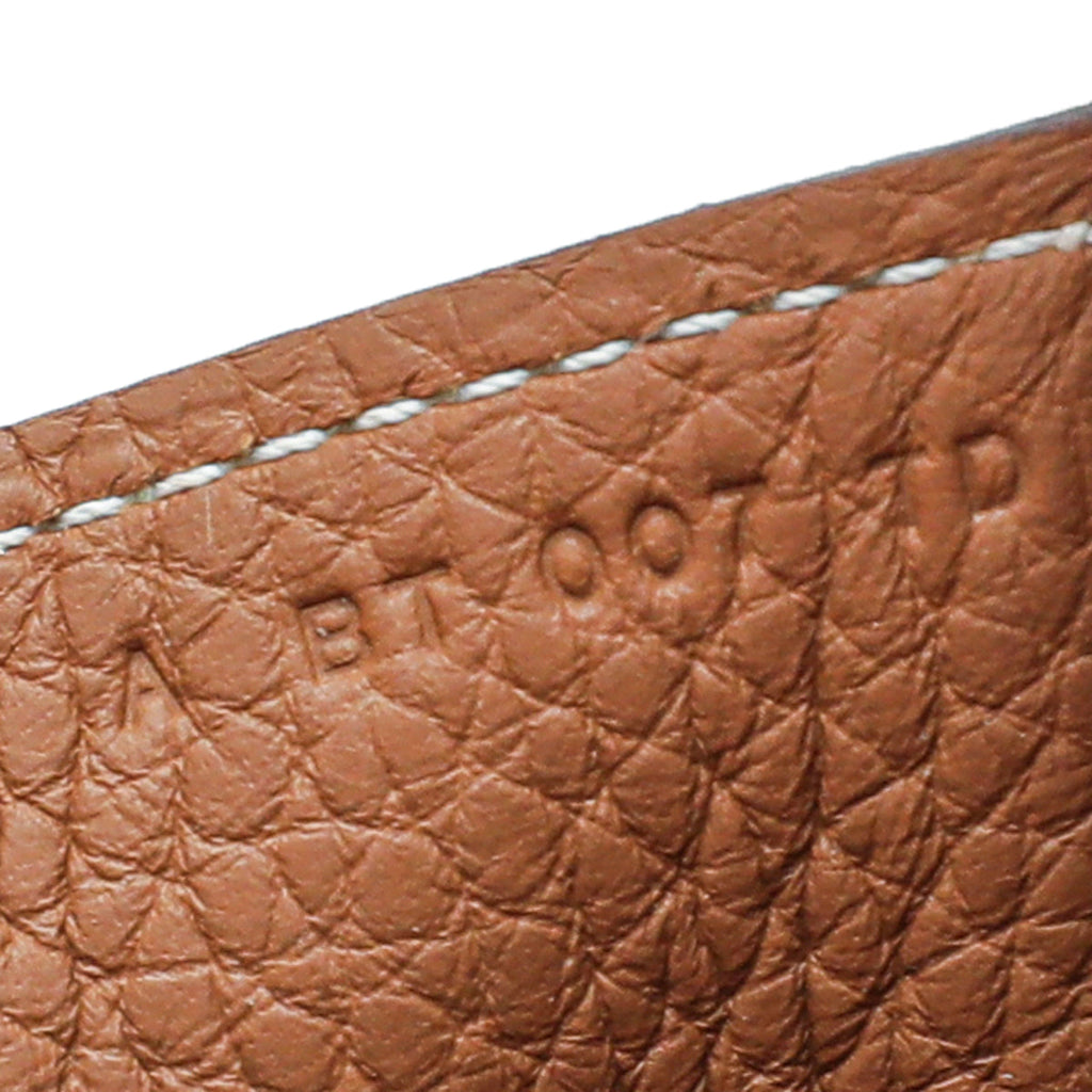 Hermes Gold Halzan 31 Bag