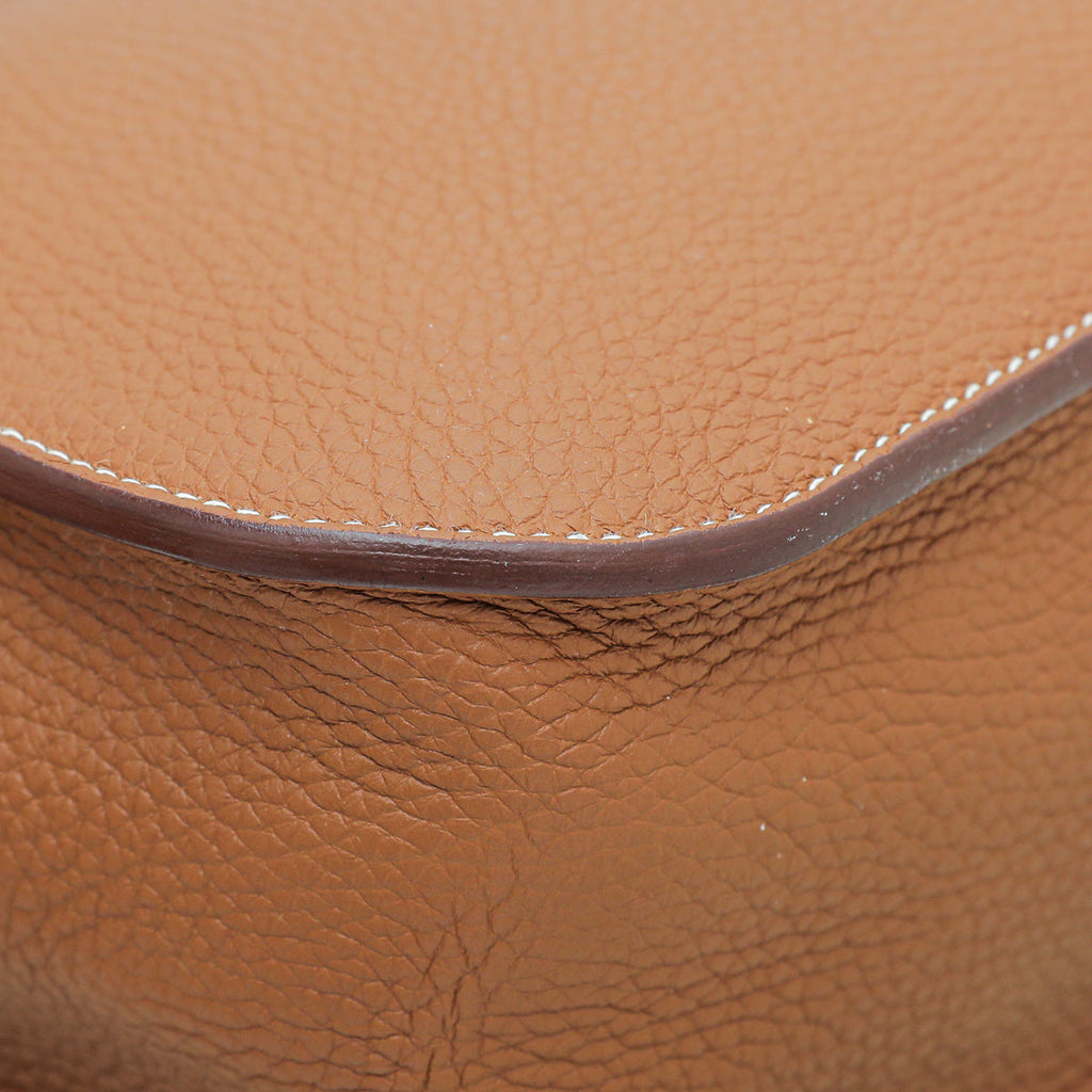 Hermes Gold Halzan 31 Bag