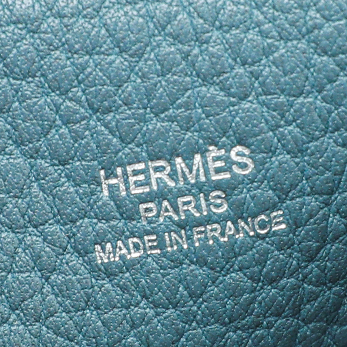 Hermes Bleu Tempete Roulis 23 Fjord Bag