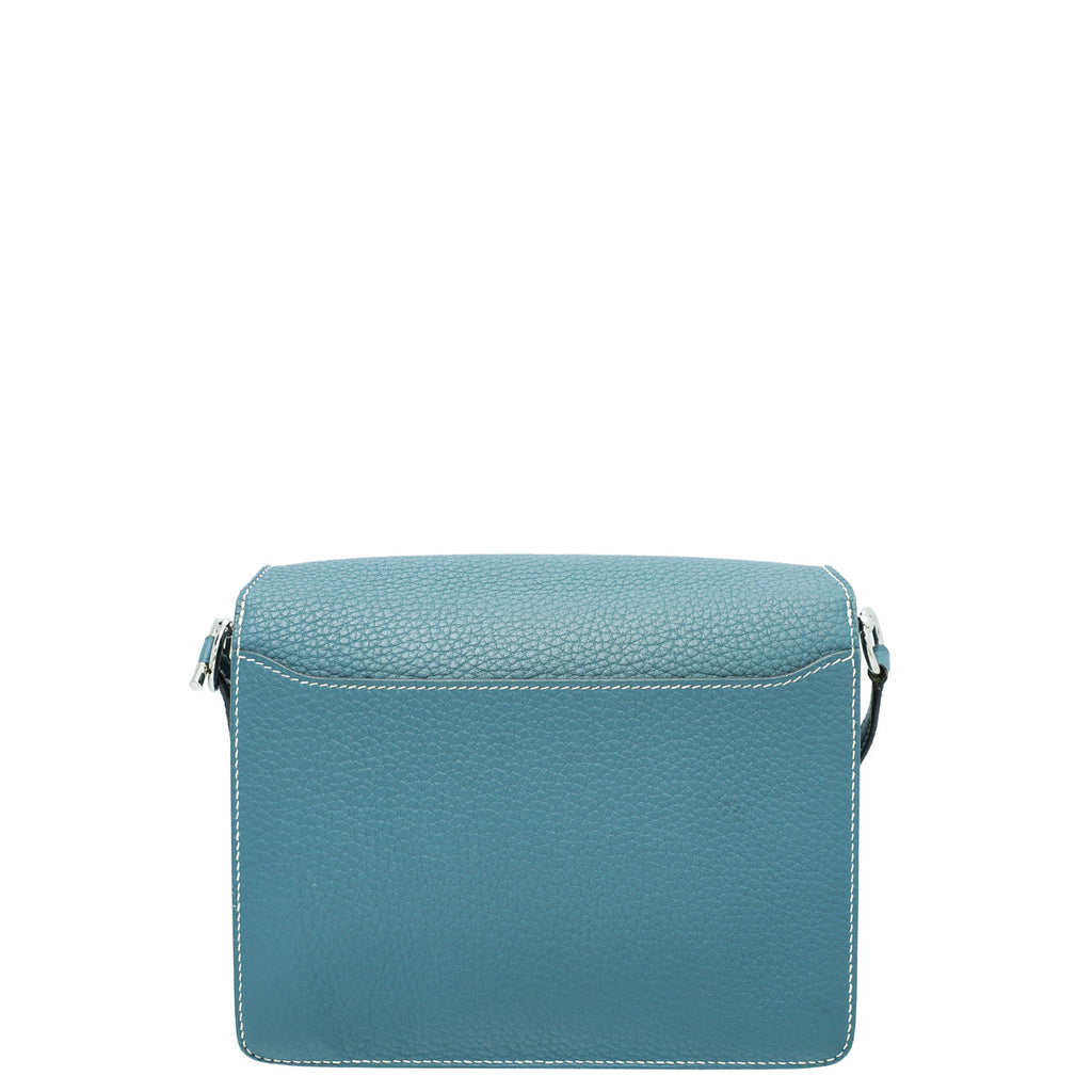 Hermes Bleu Tempete Roulis 23 Fjord Bag