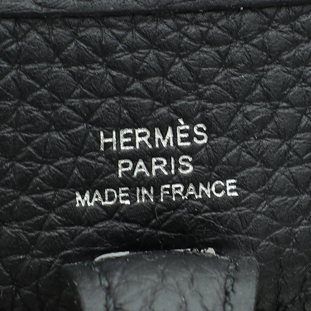 Hermes Noir Evelyne 16 TPM Bag