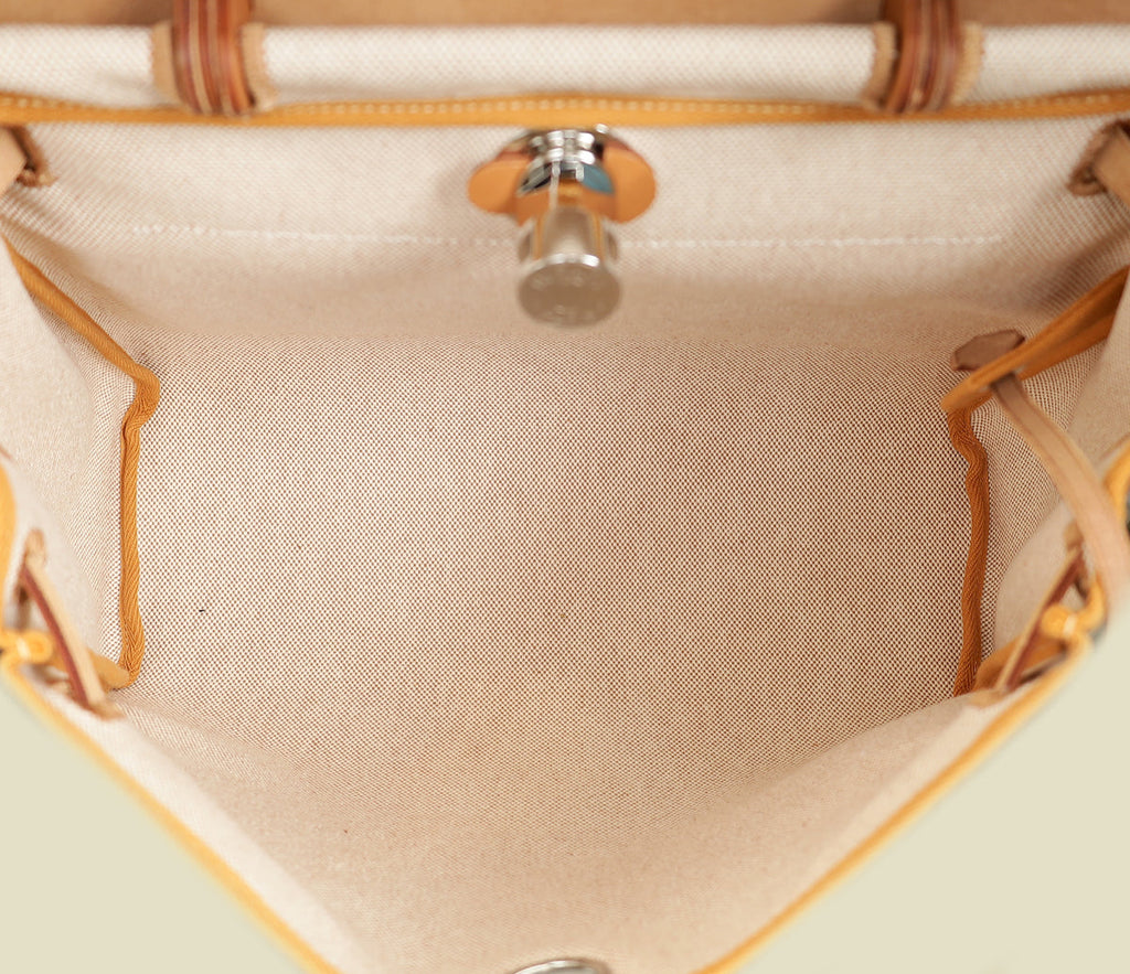 Hermes Tricolor Brides de Gala Desordre" Motif Herbag Zip 31 Bag