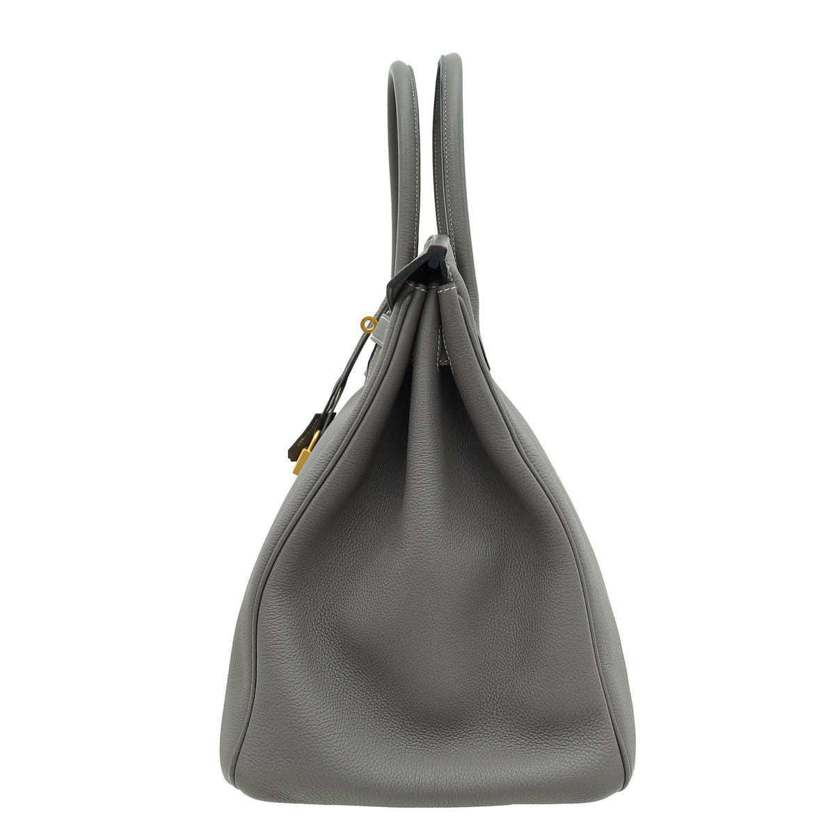 Hermes Bicolor Horseshoe Stamp Verso Retourne Birkin 40 Bag