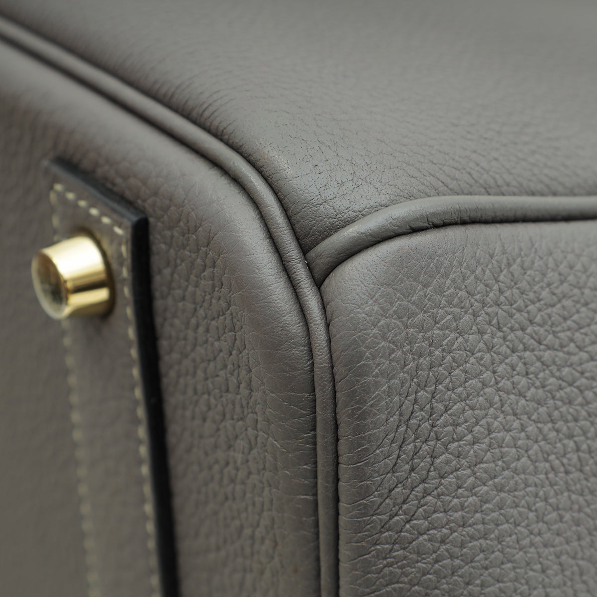 Hermes Bicolor Horseshoe Stamp Verso Retourne Birkin 40 Bag
