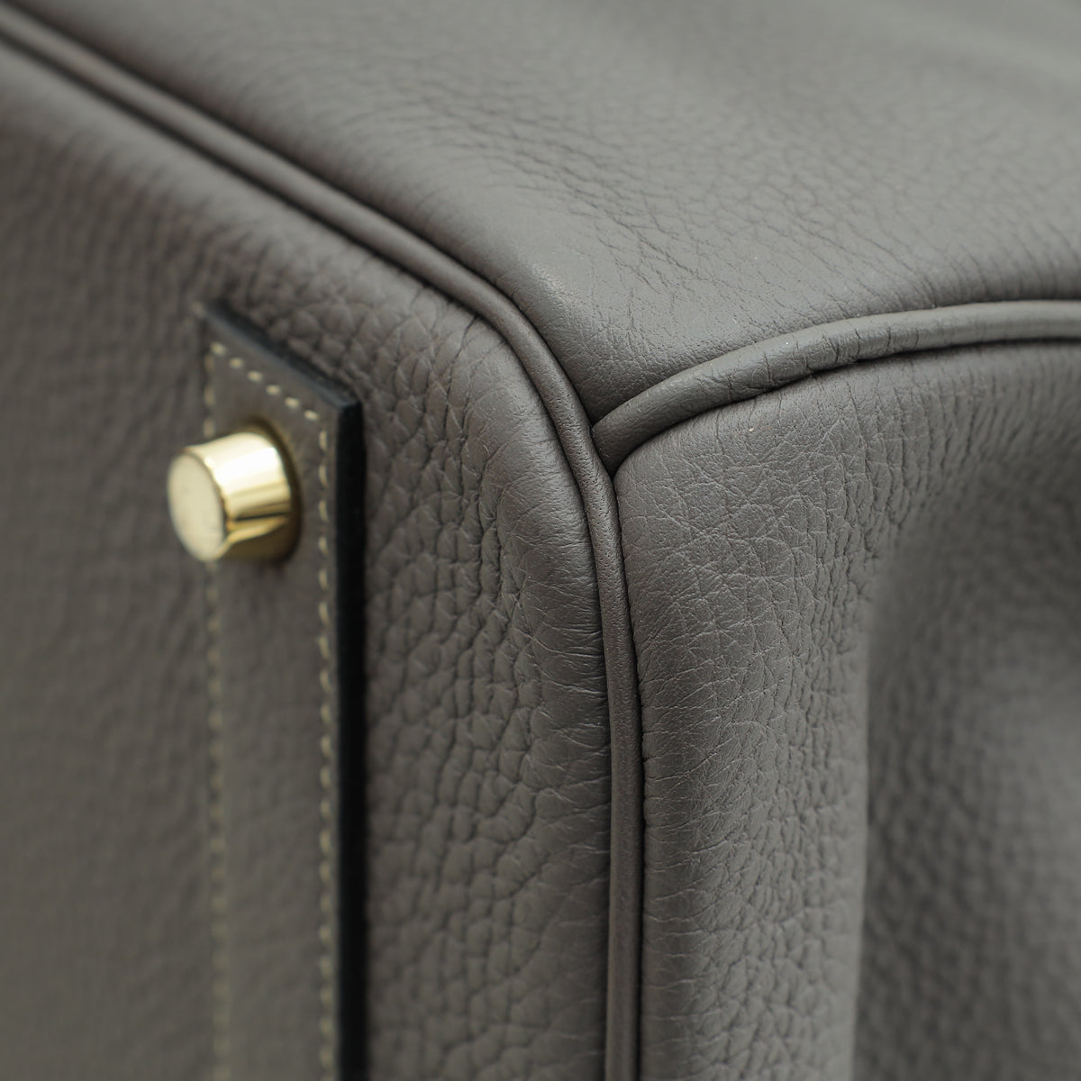 Hermes Bicolor Horseshoe Stamp Verso Retourne Birkin 40 Bag