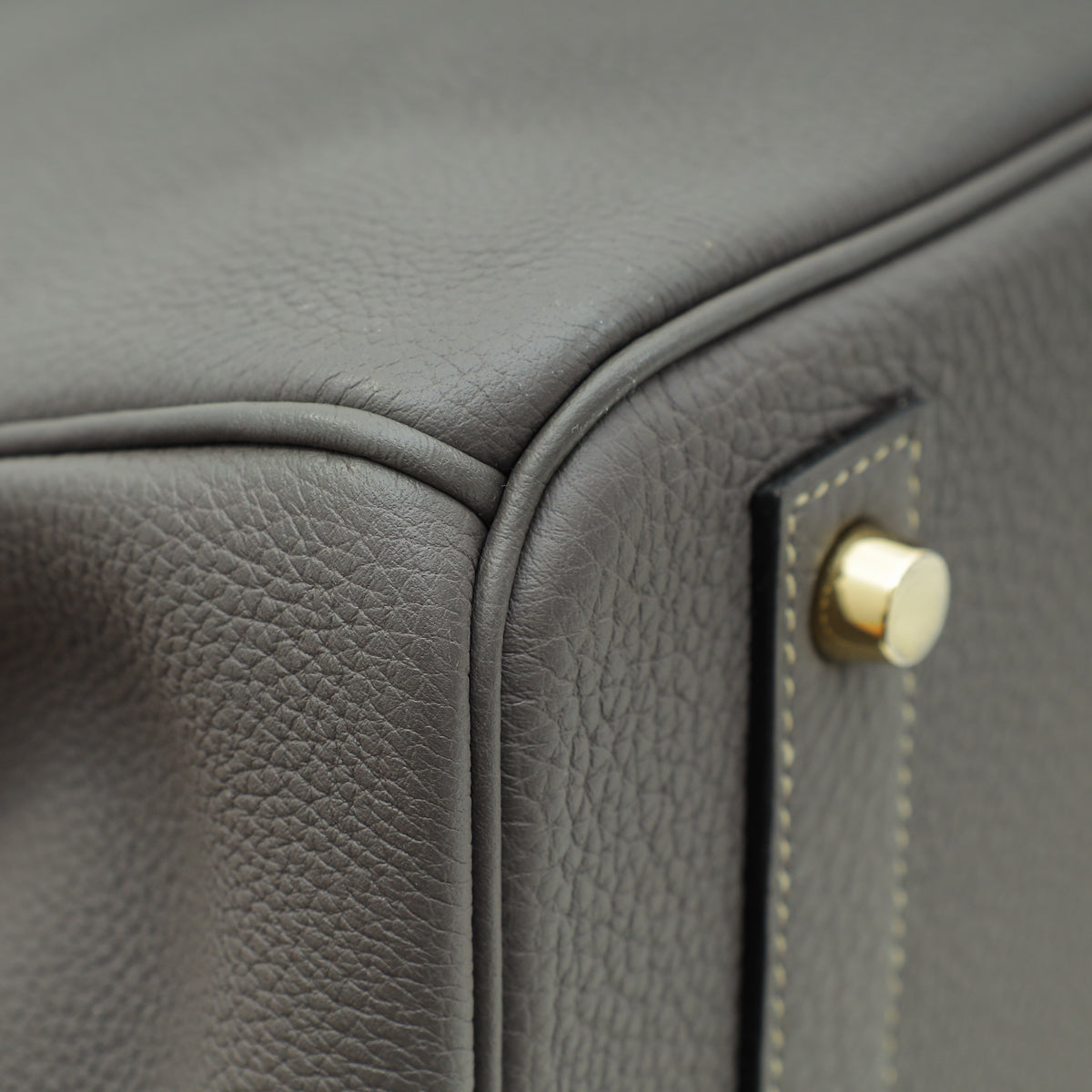 Hermes Bicolor Horseshoe Stamp Verso Retourne Birkin 40 Bag