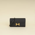 Hermes Noir Constance To Go Wallet