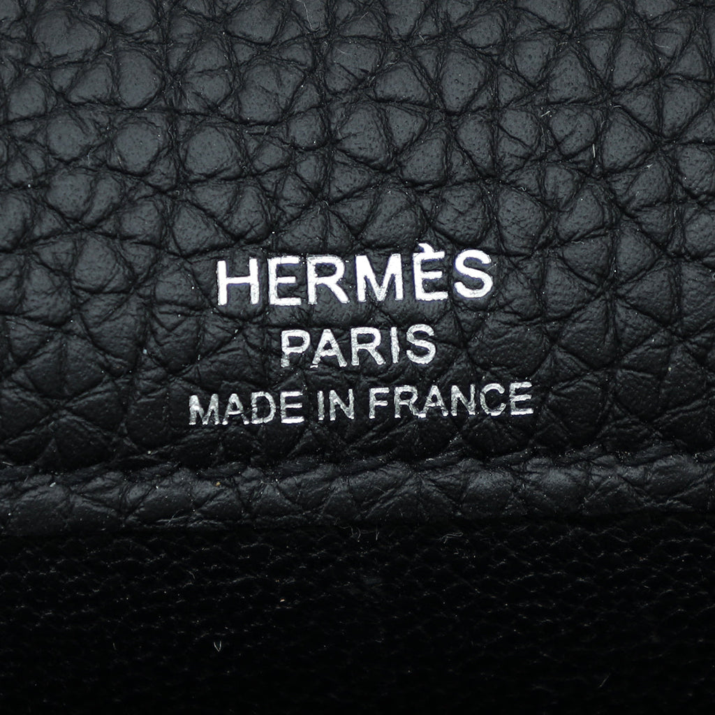 Hermes Bicolor Depeches 25 Toile Kelly Pouch