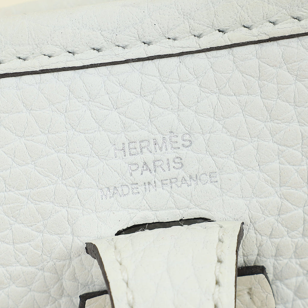Hermes Blanc Evelyne 16 TPM Bag