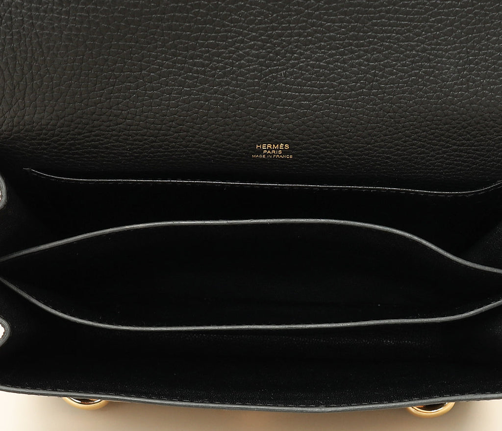 Hermes Noir Roulis 23 Bag