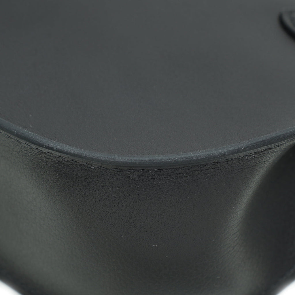 Hermes Noir Jypsiere Mini Evergrain Sangle Bag