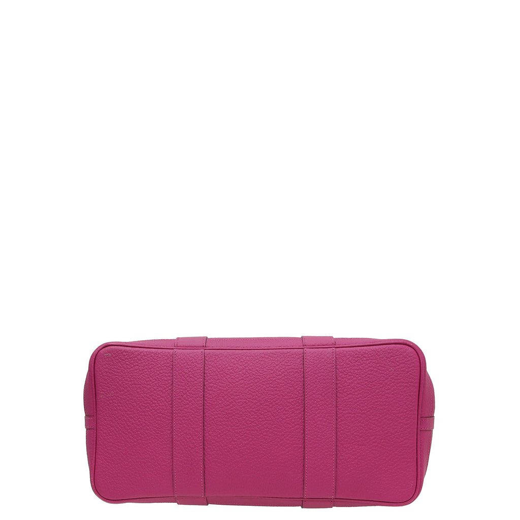 Hermes Rose Pourpre Garden Party 36 MM Vache Bag