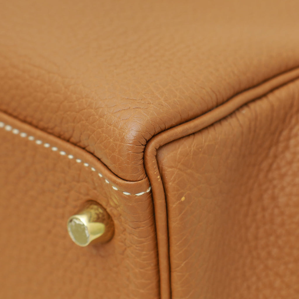 Hermes Gold Retourne Kelly 35 Bag