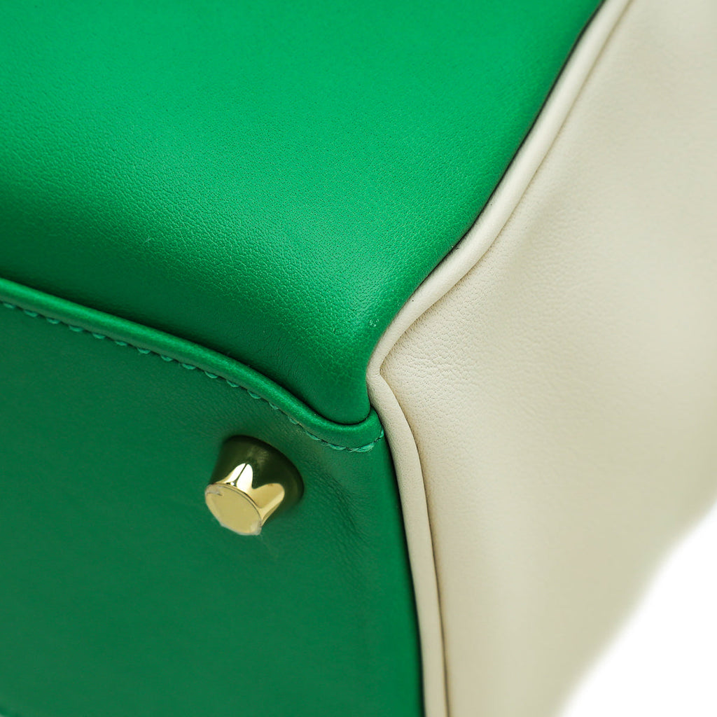 Hermes Bicolor Horseshoe Kelly 28 Bag