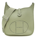 Hermes Vert Criquet Evelyne III PM Bag