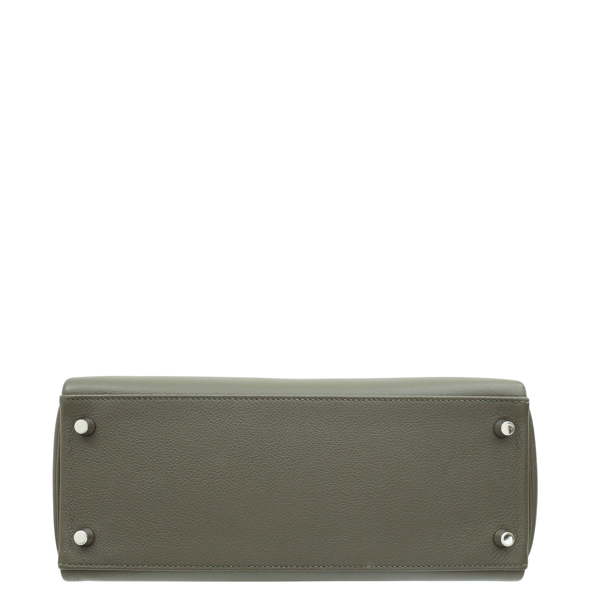 Hermes Vert De Gris Retourne Kelly 28 Bag W/ Twilly