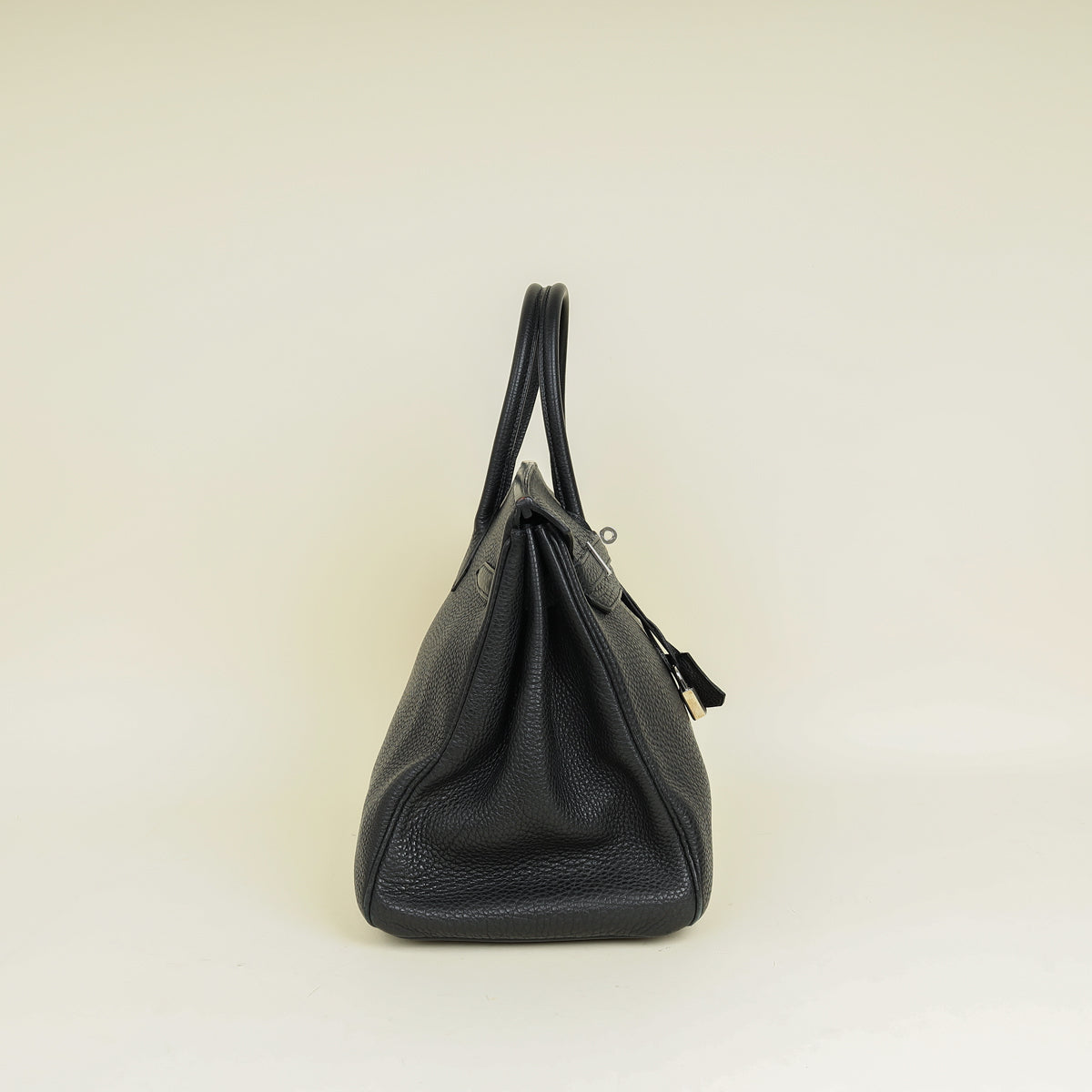 Hermes Noir Retourne Birkin 35 Bag