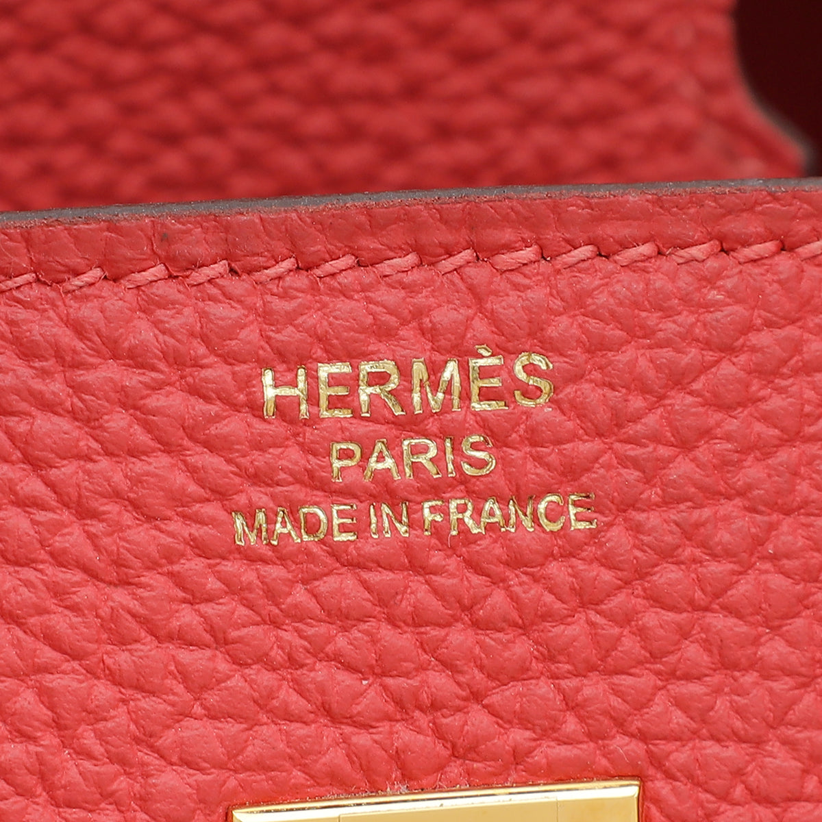 Hermes Rouge Pivoine Birkin 25 Bag