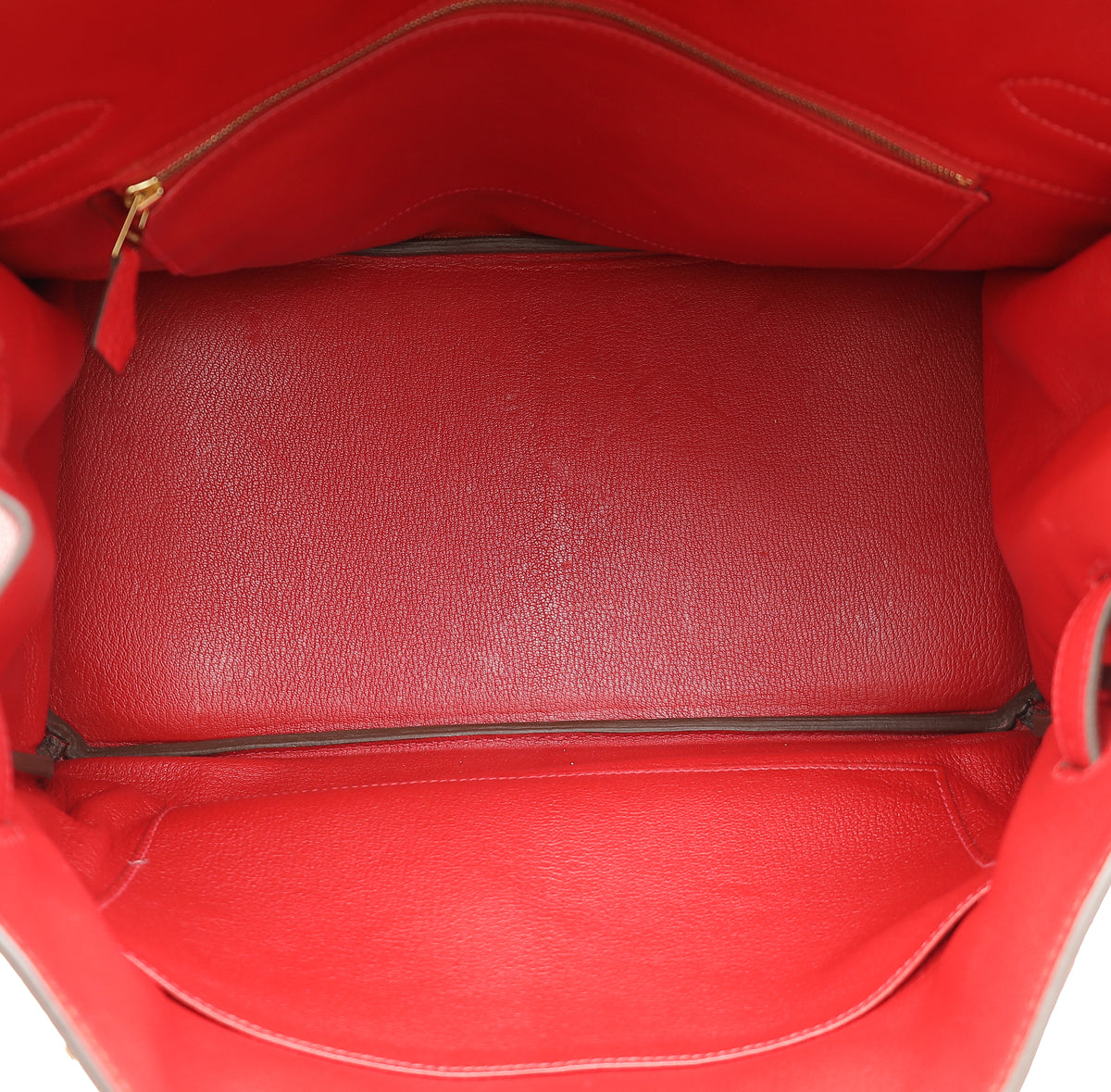 Hermes Geranium Retourne Birkin 35 Bag
