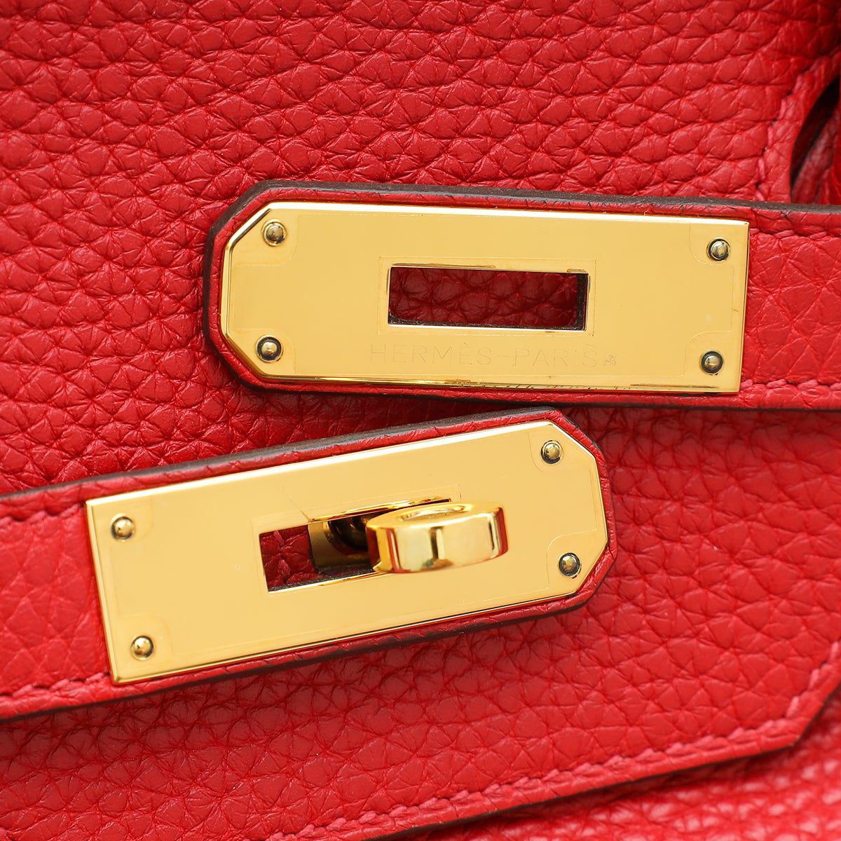 Hermes Geranium Retourne Birkin 35 Bag