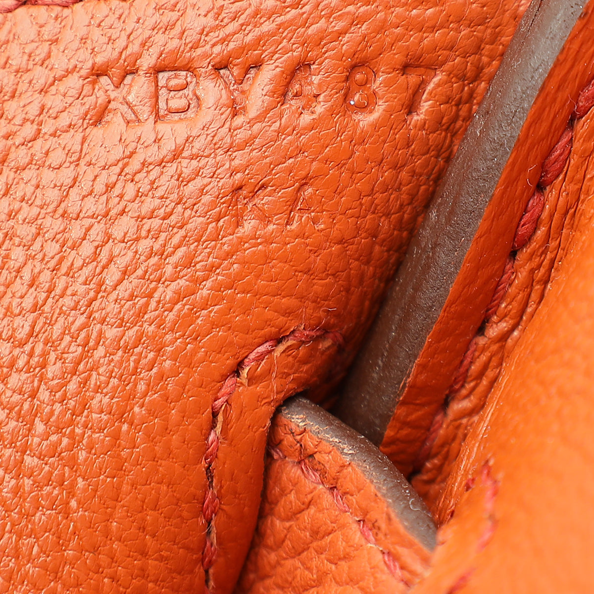 Hermes Cuivre Retourne Birkin 30 Bag