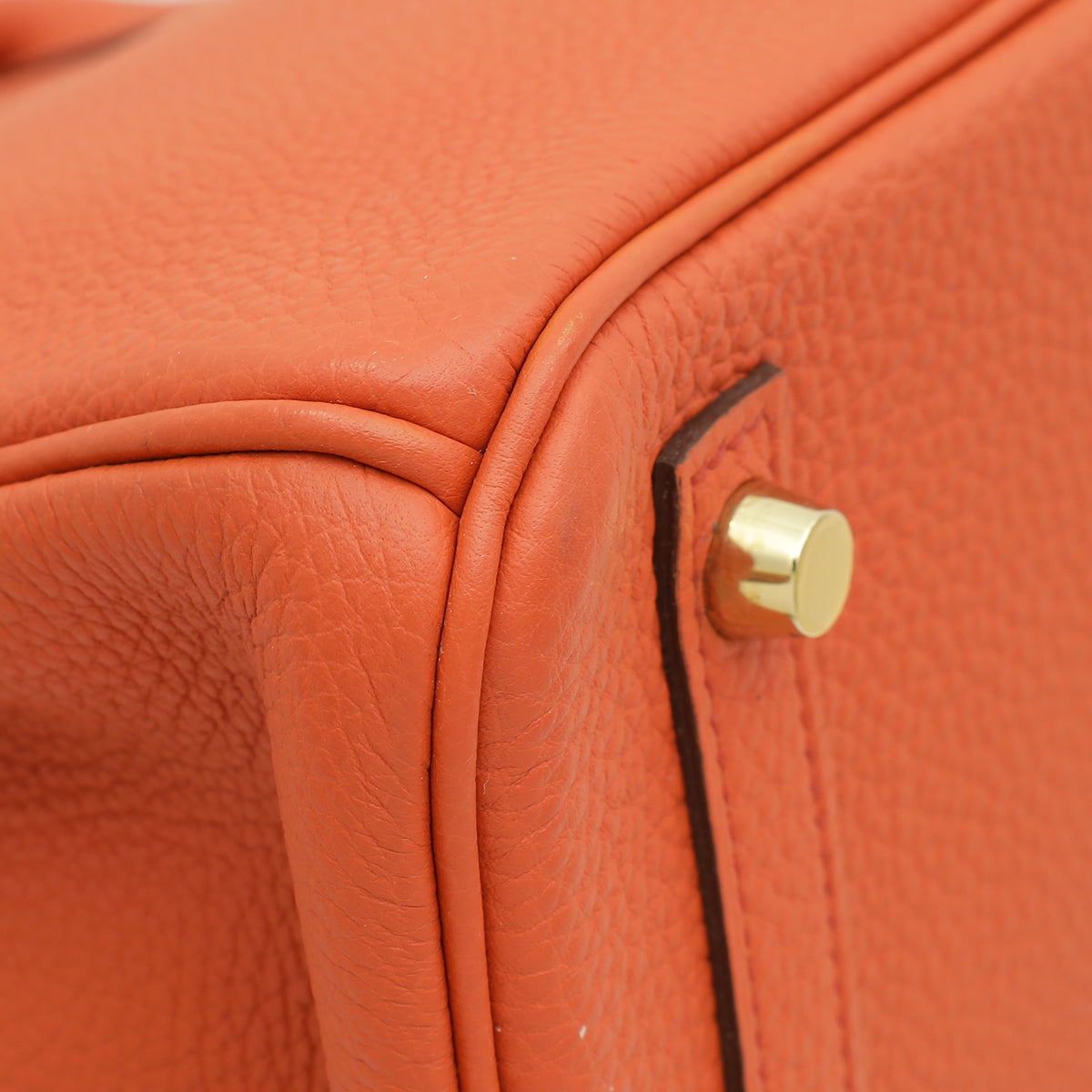 Hermes Cuivre Retourne Birkin 30 Bag