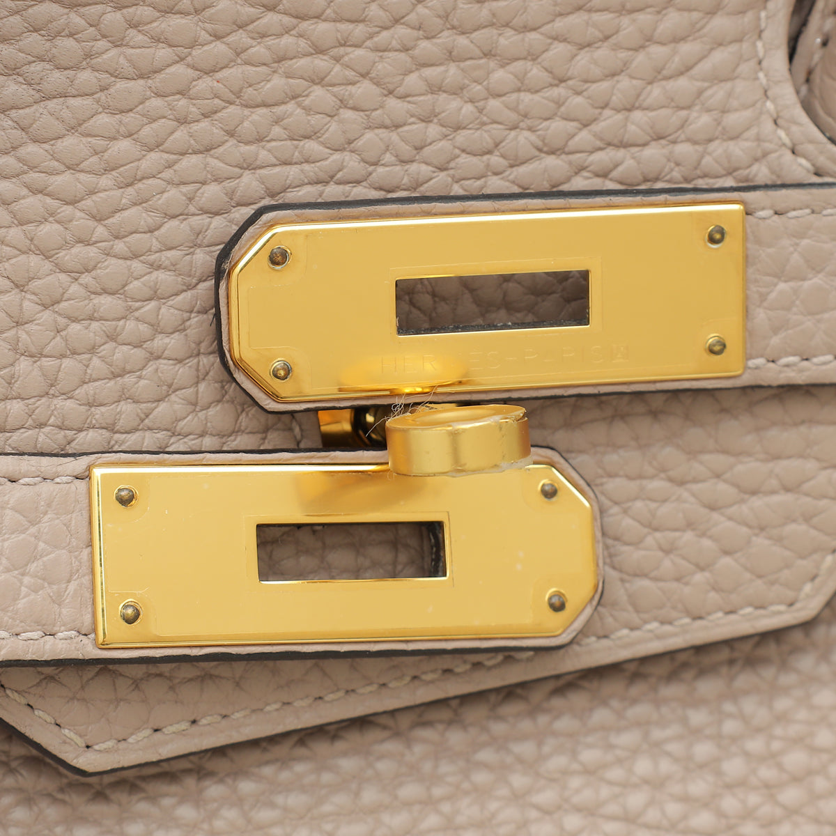 Hermes Glycine Retourne Birkin 30 Bag