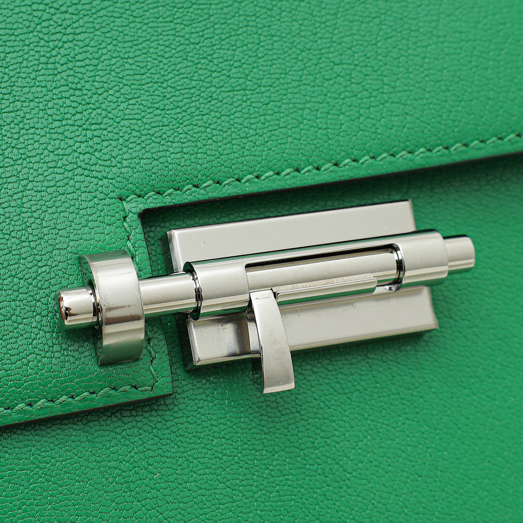 Hermes Menthe Verrou Chaine Verso Mini Chevre Mysore Bag