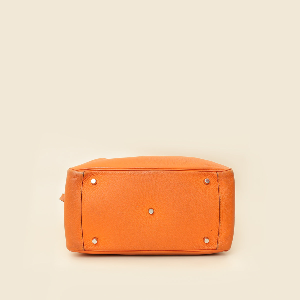 Hermes Orange Moutarde Verso Lindy 34 Bag