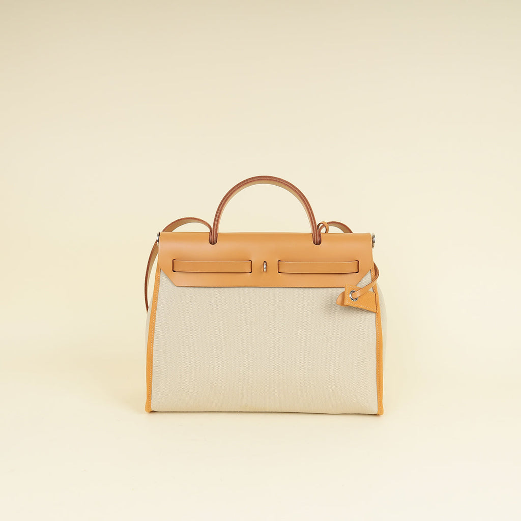 Hermes Bicolor Herbag Zip 31 PM Sellier Bag