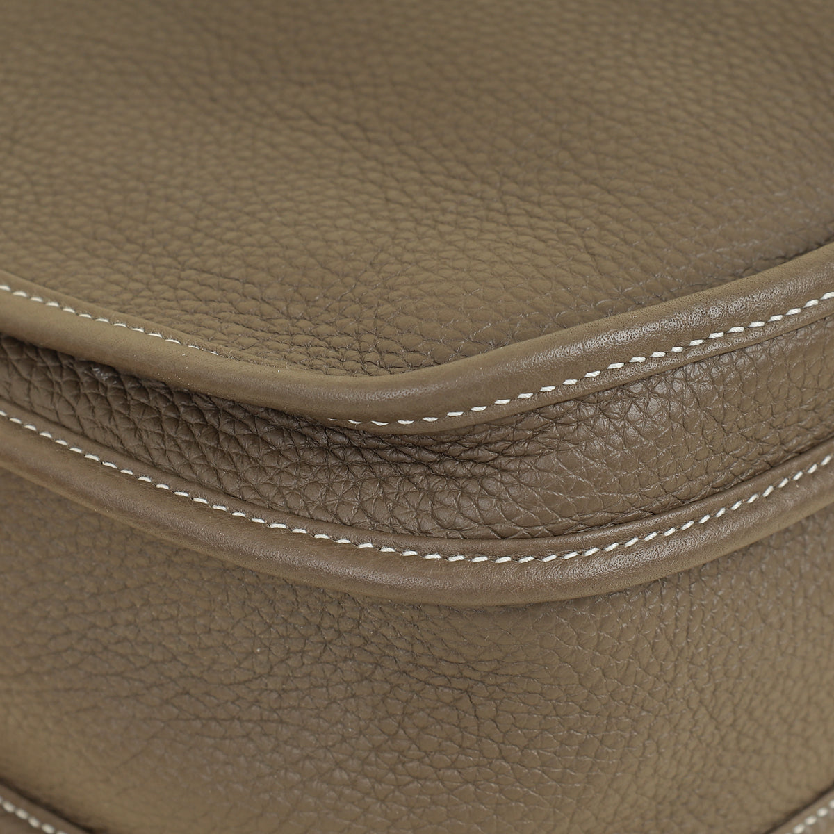 Hermes Etoupe Evelyne III GM Bag