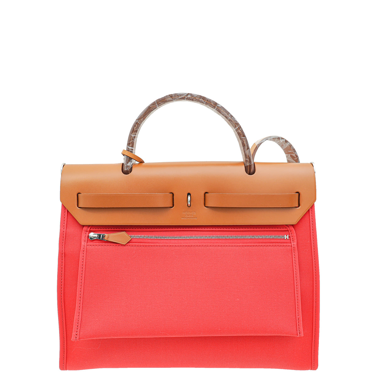 Hermes Bicolor Herbag Zip Sellier 31 ache and Mecano Toile Bag