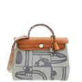 Hermes Tricolor Herbag Zip Retourne 31 Relief Brides de Gala Toile PM Bag
