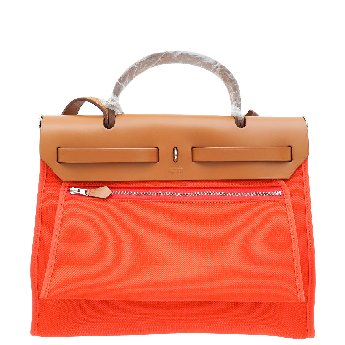 Hermes Bicolor Herbag 31 PM Sellier Toile Vache Hunter Bag