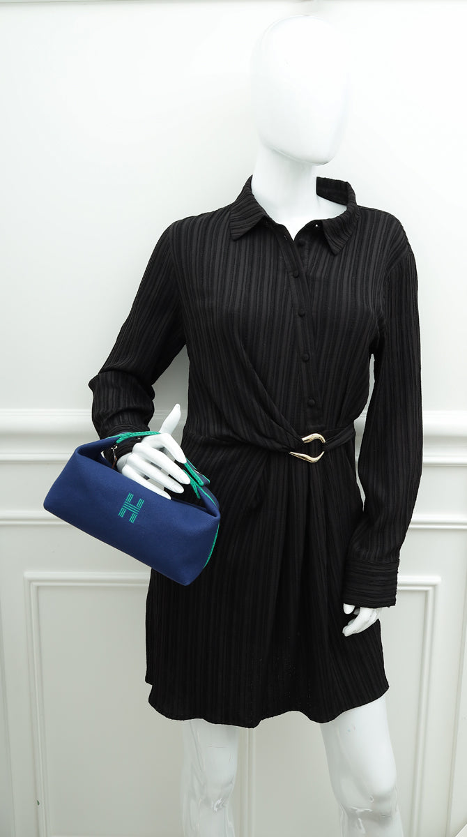 Hermes Bicolor Bride-A-Brac Small Case