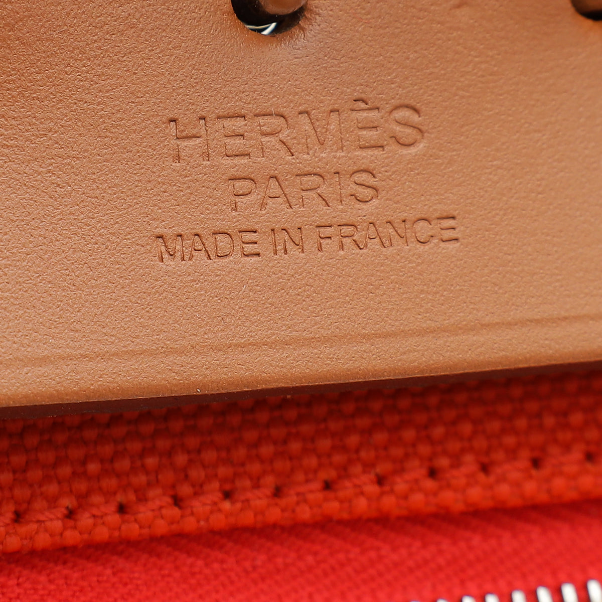 Hermes Bicolor Herbag Zip 31 PM Sellier Bag