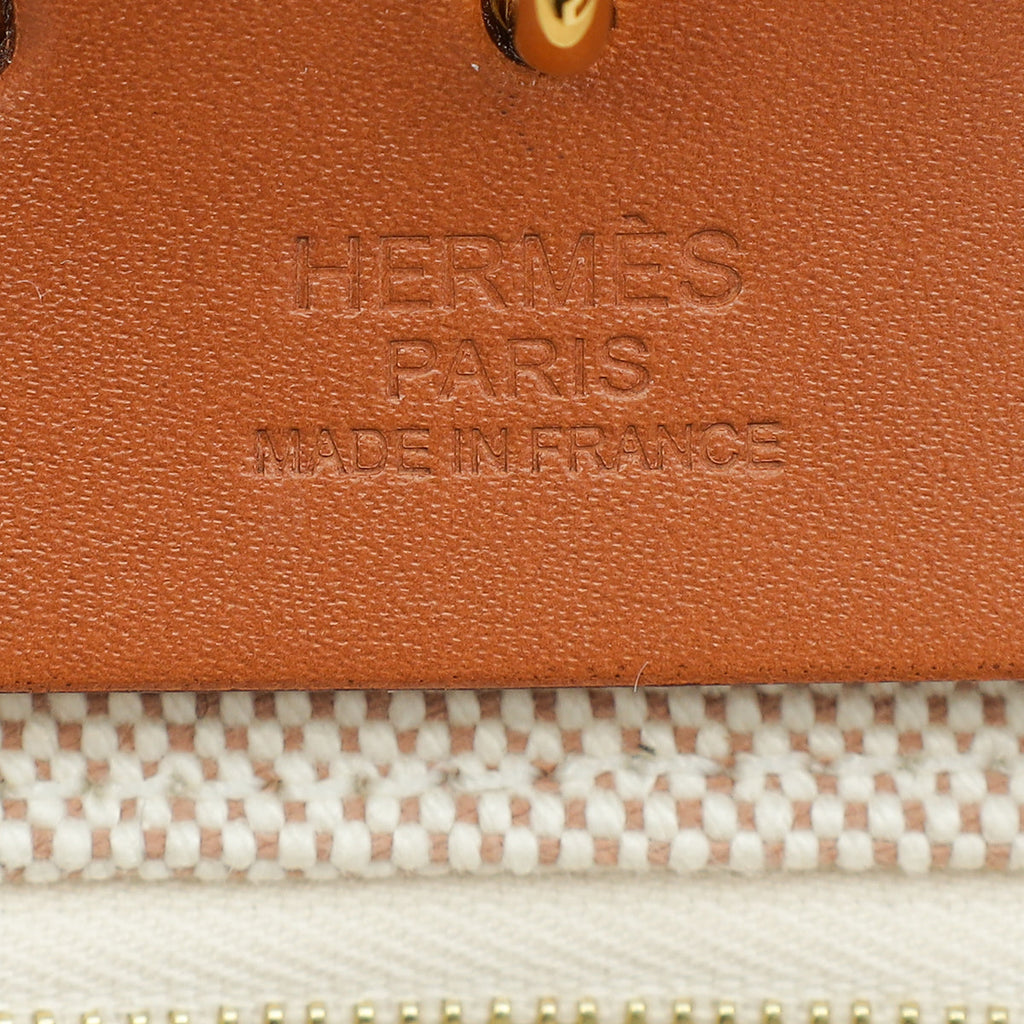 Hermes Bicolor Criss Viking Quadrille Retourne Herbag Zip 31 PM Bag