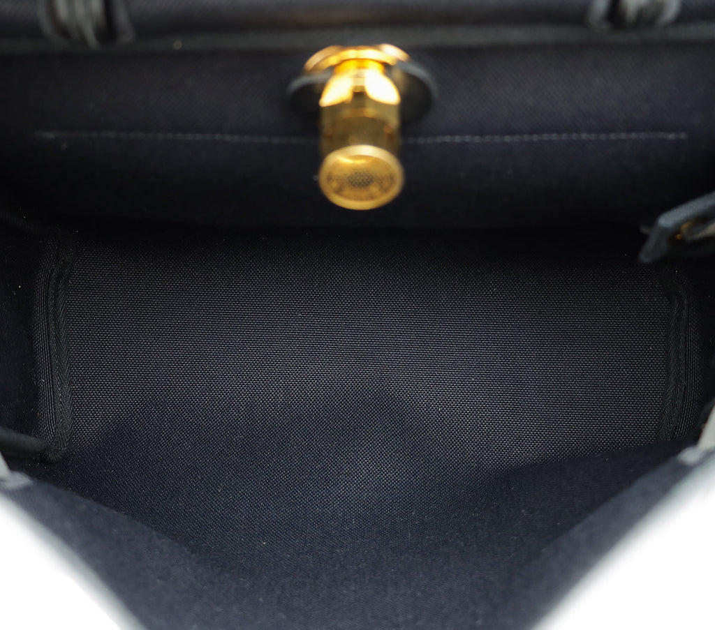Hermes Noir Herbag 31 PM Bag