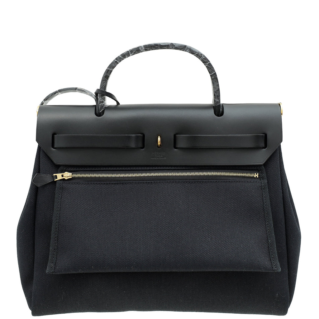 Hermes Noir Herbag 31 PM Bag