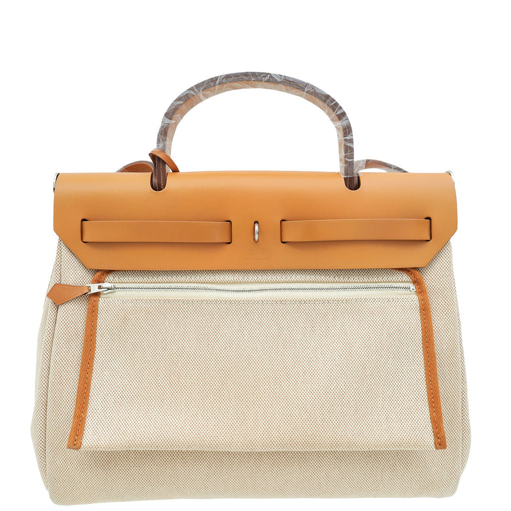 Hermes Bicolor Herbag Zip 31 PM  Pegase Pop Vache Hunter Bag