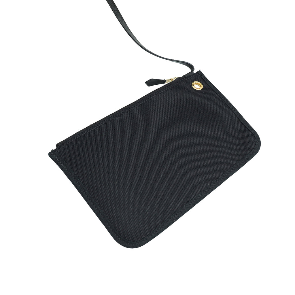 Hermes Noir Herbag Zip 31 PM Toile Vache Hunter Bag