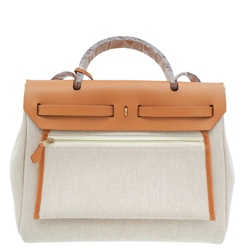 Hermes Multicolor Herbag Zip 31 Chaine D'Ancre Vache Hunter Bag